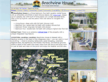Tablet Screenshot of beachviewhouse.com